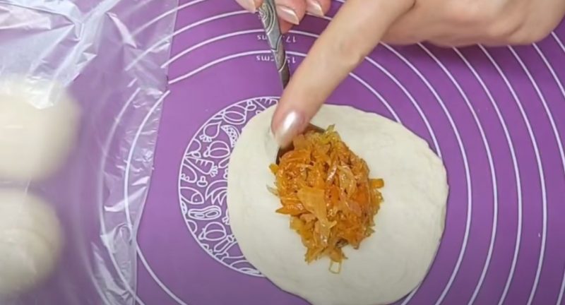 Всегда получаются, как пух! Вкусные жареные пирожки с капустой