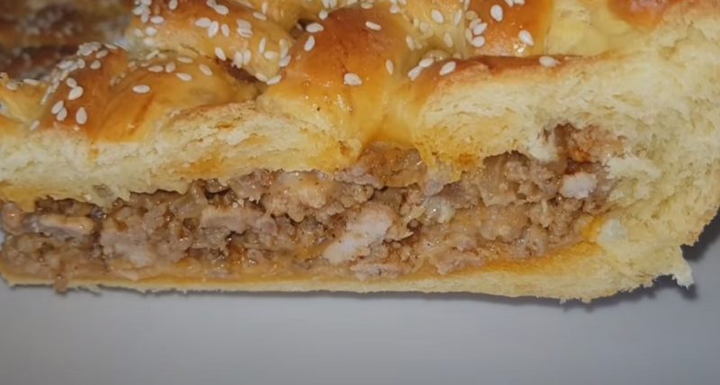 Пирог с мясом: домашний рецепт. Готовлю не только на каждый день, но и на праздничный стол