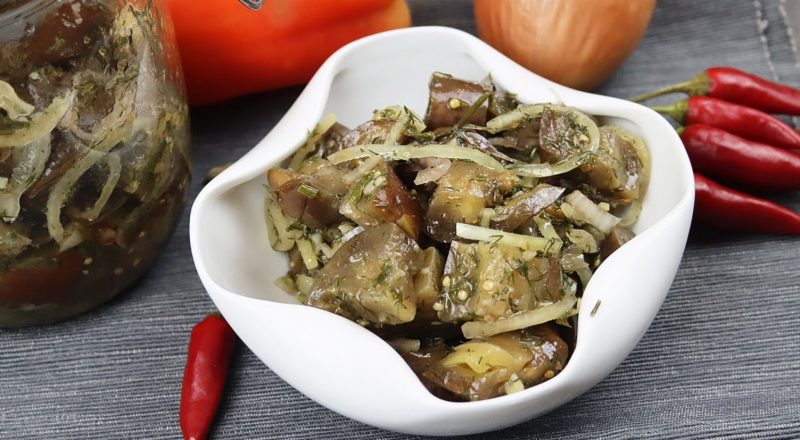 Делаю вёдрами. Маринованные баклажаны, как грибы: закуска с грибным вкусом
