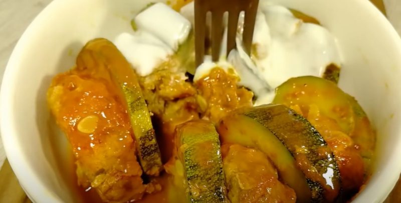 Кабачки и фарш. Потрясающий обед на сковороде из 2-х ингредиентов