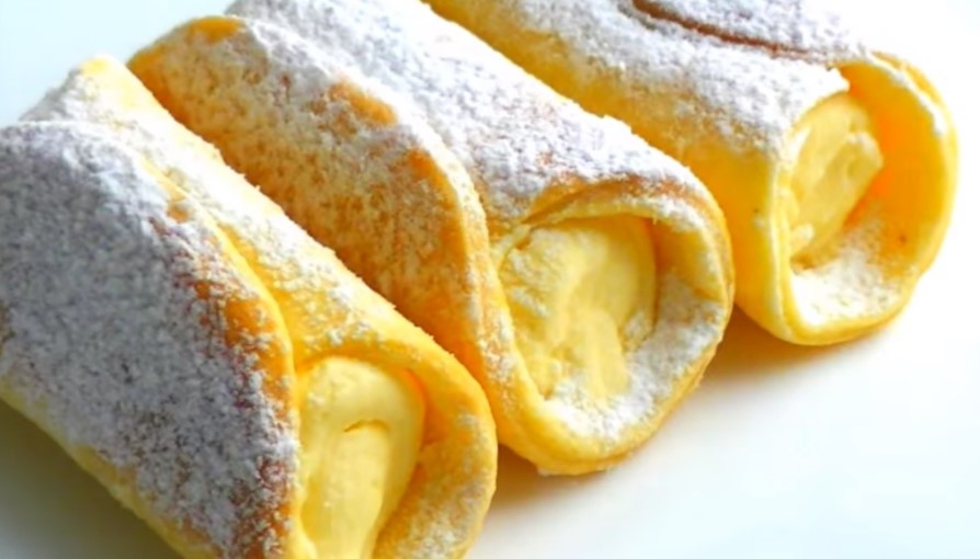 Очень вкусные пирожные с кремом по своему вкусу