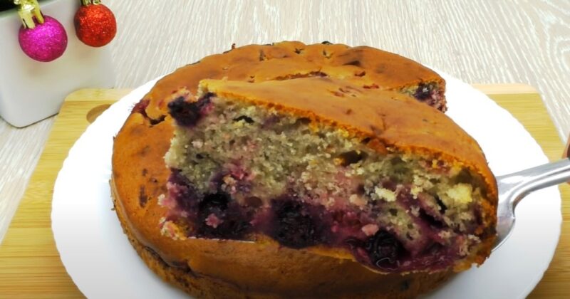 Просто и вкусно. Рецепт торта торта за 33 минуты: готовлю из замороженных ягод