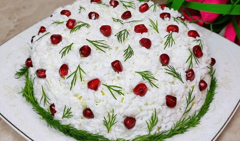 Салат "Принц" на праздничный стол. Красивый, вкусный и бюджетный салат