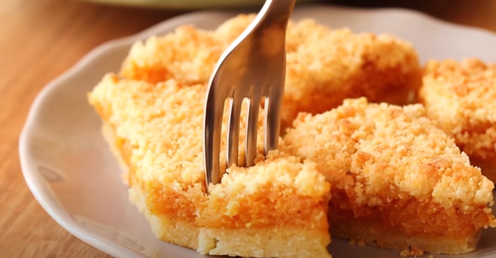 Нежнее нежного: рецепт пирога с тыквенной начинкой. Вкусный насыпной пирог