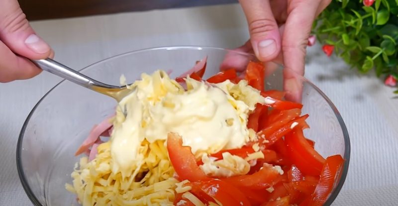 Быстрый салат за 5 минут. Вкусный и быстрый рецепт: готовлю каждый день