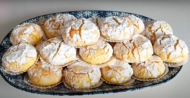 Выпечка за 15 минут. Знаменитое печенье, тающее во рту: вкусное и простое