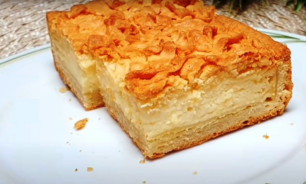 Огромный десерт который тает во рту! Творожный пирог