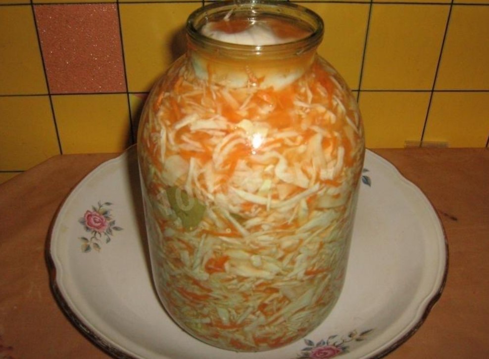 Квашеная капуста за 3 дня! Получается очень вкусной и хрустящей