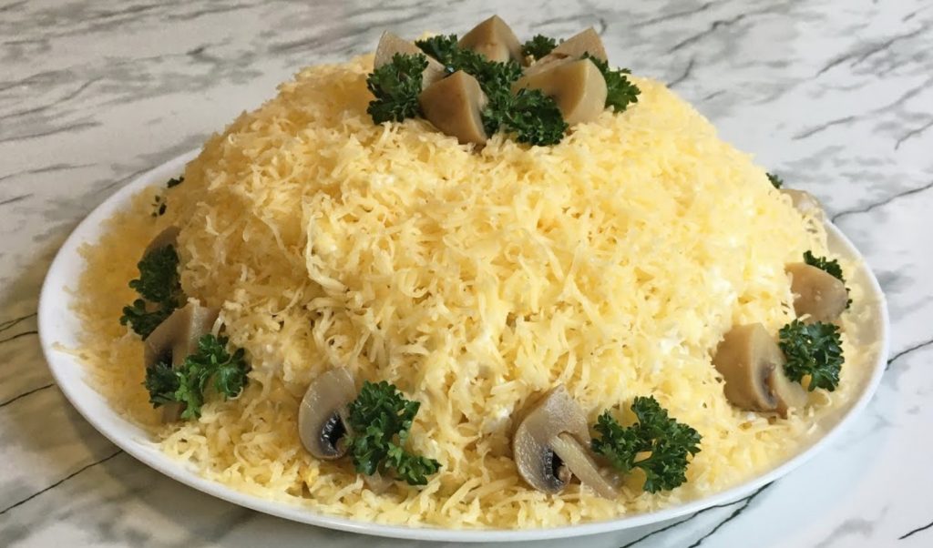 Праздничный салат «Марго». Вкусный и очень нежный