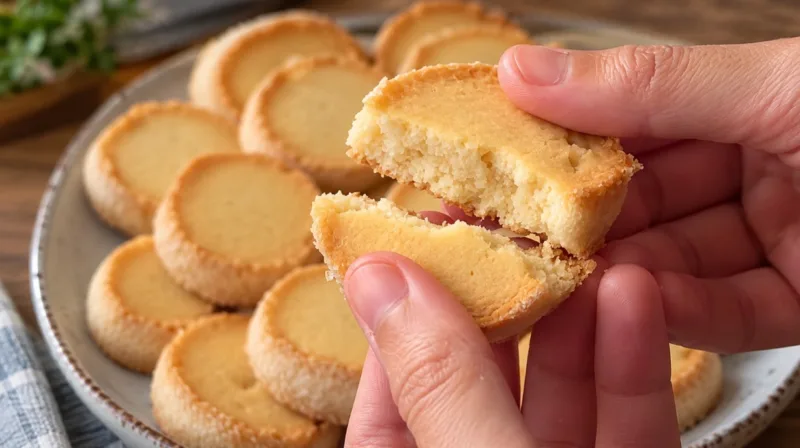 Be kiaušinių, pieno ir kepimo miltelių — tobuli sviestiniai sausainiai iš 3 ingredientų