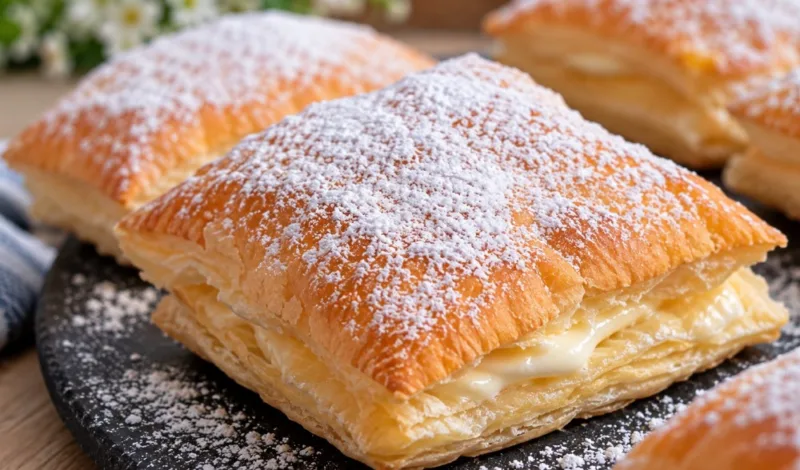 Porcinis mini „Napoleonas“ per 15 minučių — be kočiojimo ir ilgo surinkimo