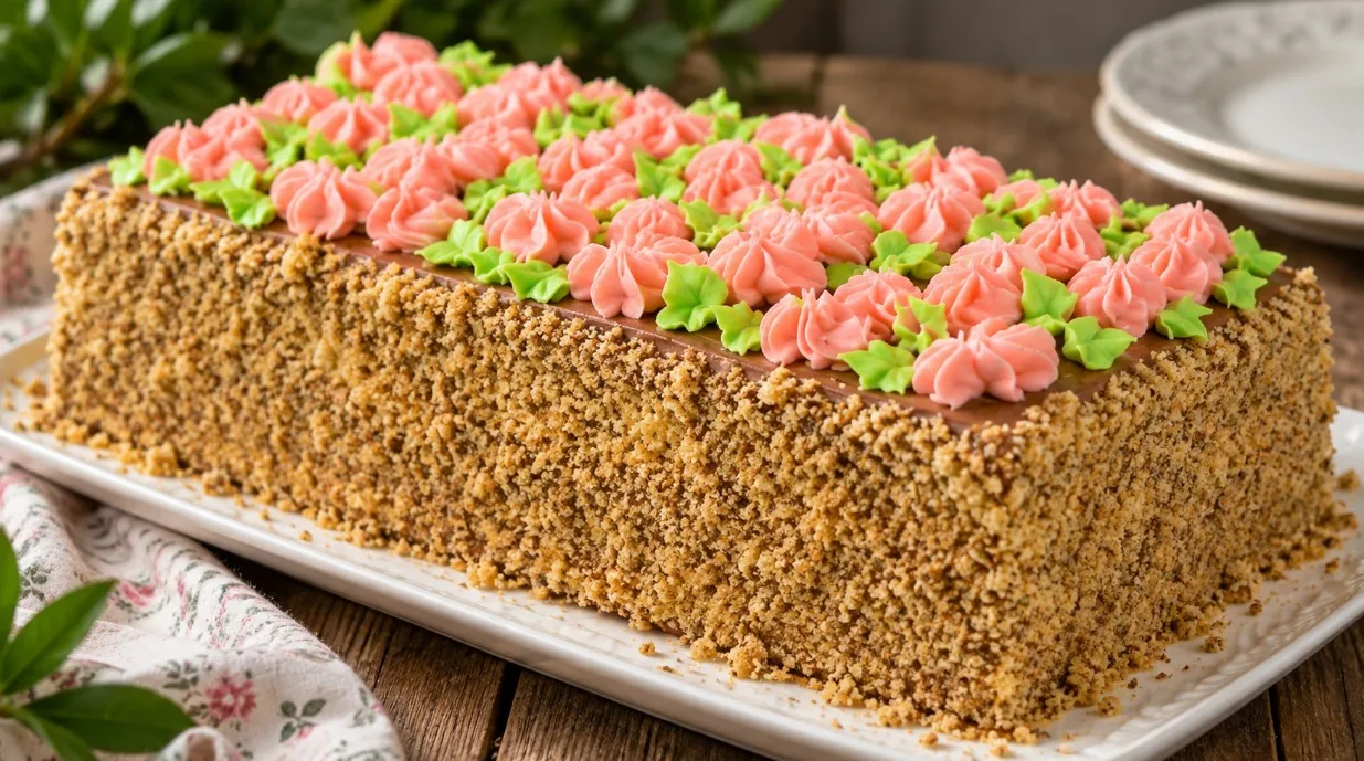 Garsus tortas „Skazka“ iš mūsų vaikystės: be grietinėlės, maskarponės ir krakmolo — svečiai prašo recepto dar prieš arbatos laiką